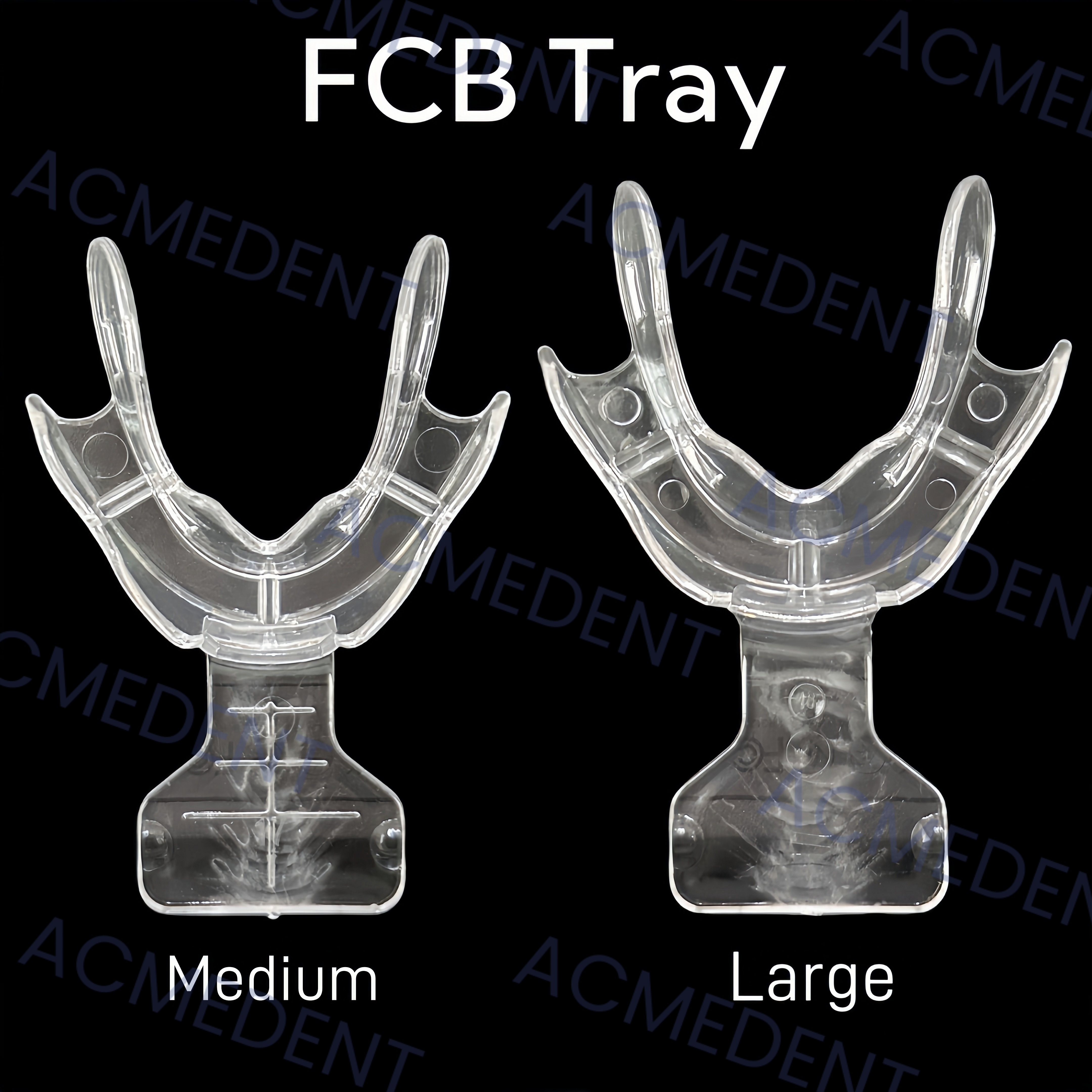 Teeth Whitening Tray - Dental Impression FCB Trays Plastic Frame