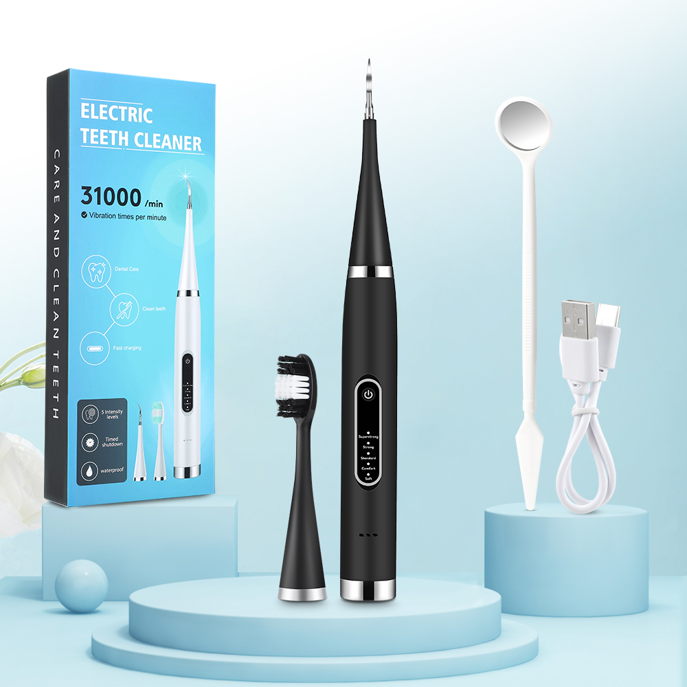 Teeth Whitening Kit - Portable Electric Sonic Dental Scaler Tooth