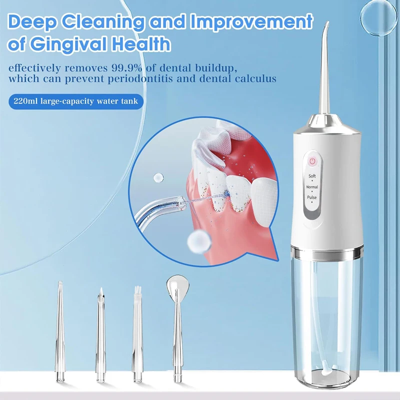 Smart Electric Oral Irrigator  - Teeth Whitening Tips 리뷰 및 가격