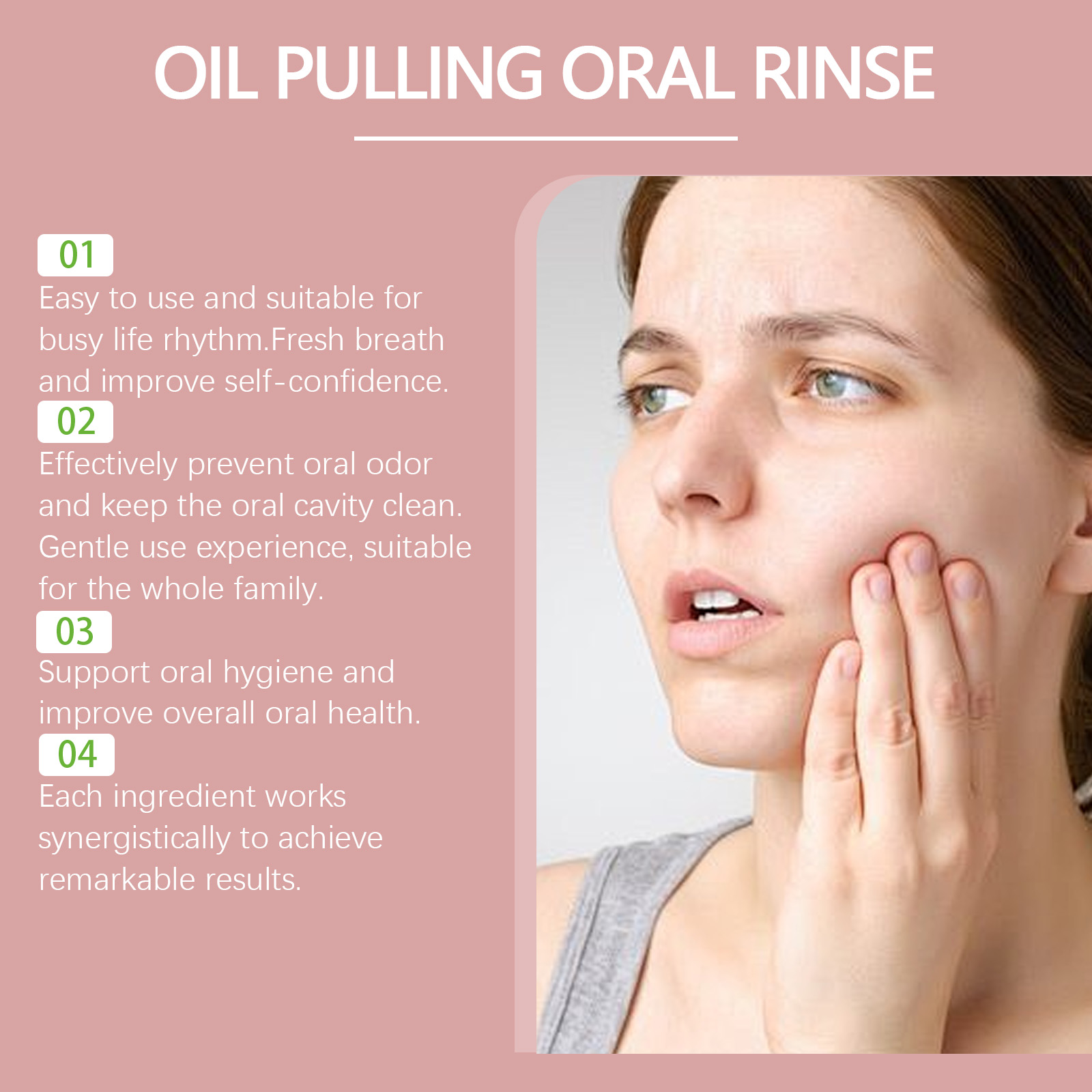 Coconut Pulling Oil Mouthwash  - Teeth Whitening Oil Pulling 리뷰 및 가격