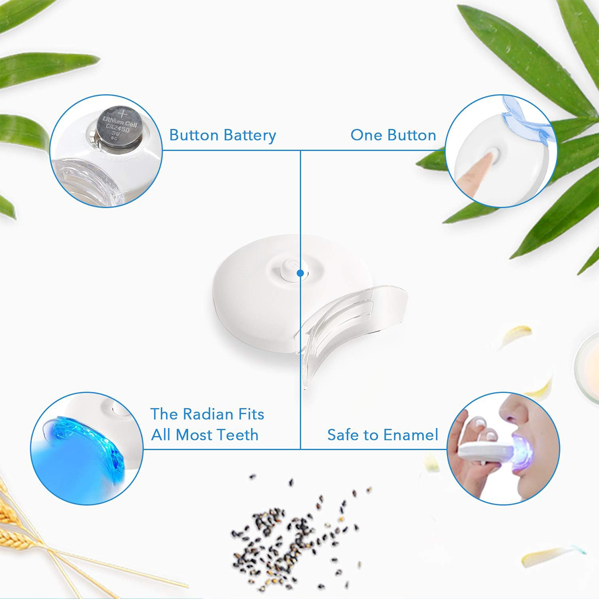 Teeth Whitening Kit - 5X LED L - Teeth Whitening App 리뷰 및 가격