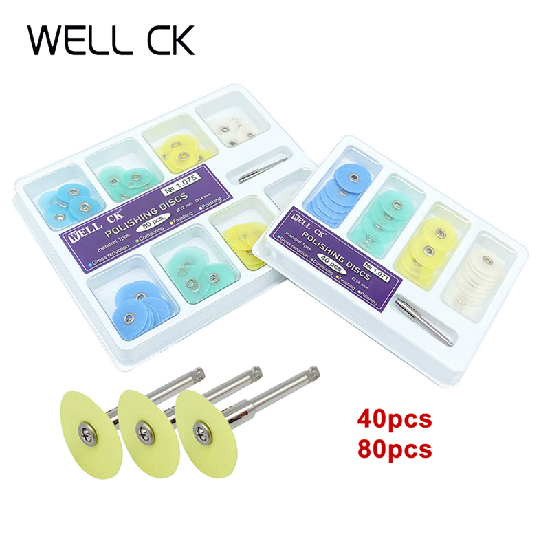 WELL CK 40/80Pcs Dental Polish - Teeth Whitening Kit 리뷰 및 가격