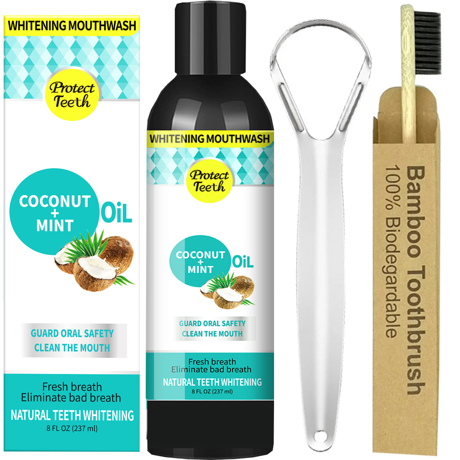 237ml Coconut Mint Pulling Oil - Teeth Whitening Oil Pulling 리뷰 및 가격