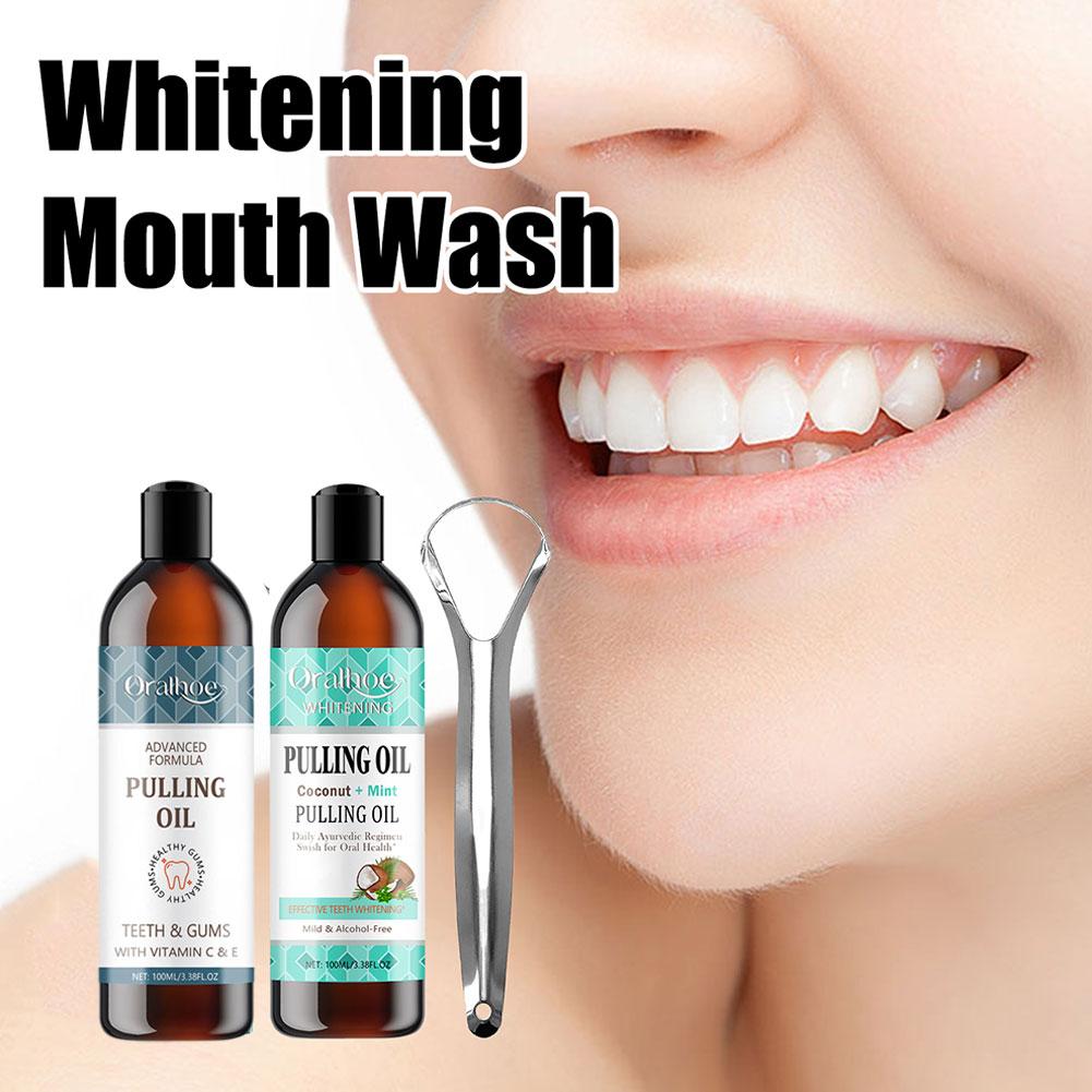 Coconut Mint Pulling Oil Mouth - Teeth Whitening Oil Pulling 리뷰 및 가격
