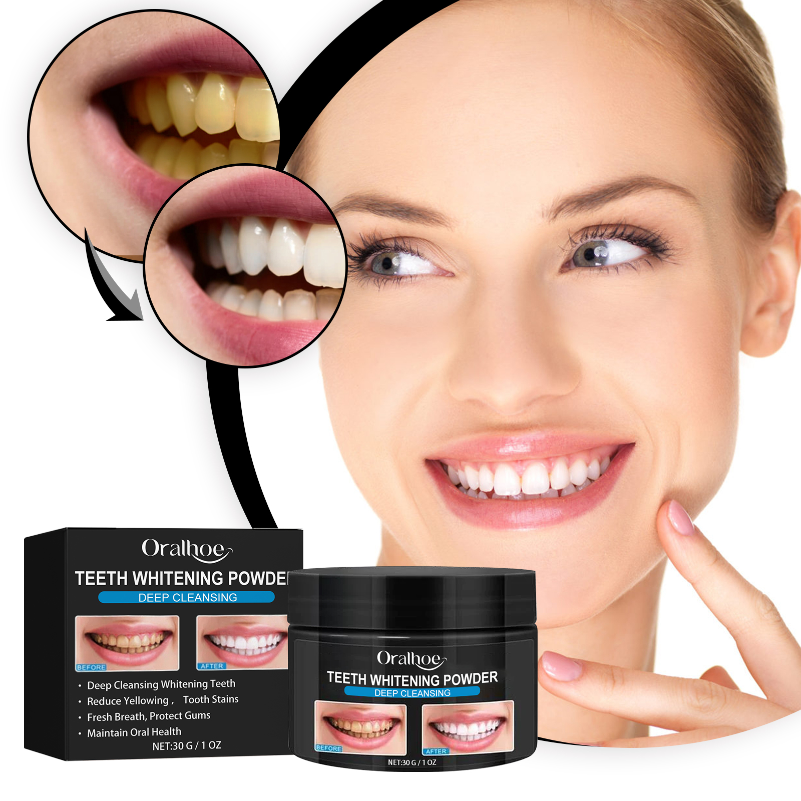 Charcoal Whitening Teeth Powde - Teeth Whitening Charcoal 리뷰 및 가격