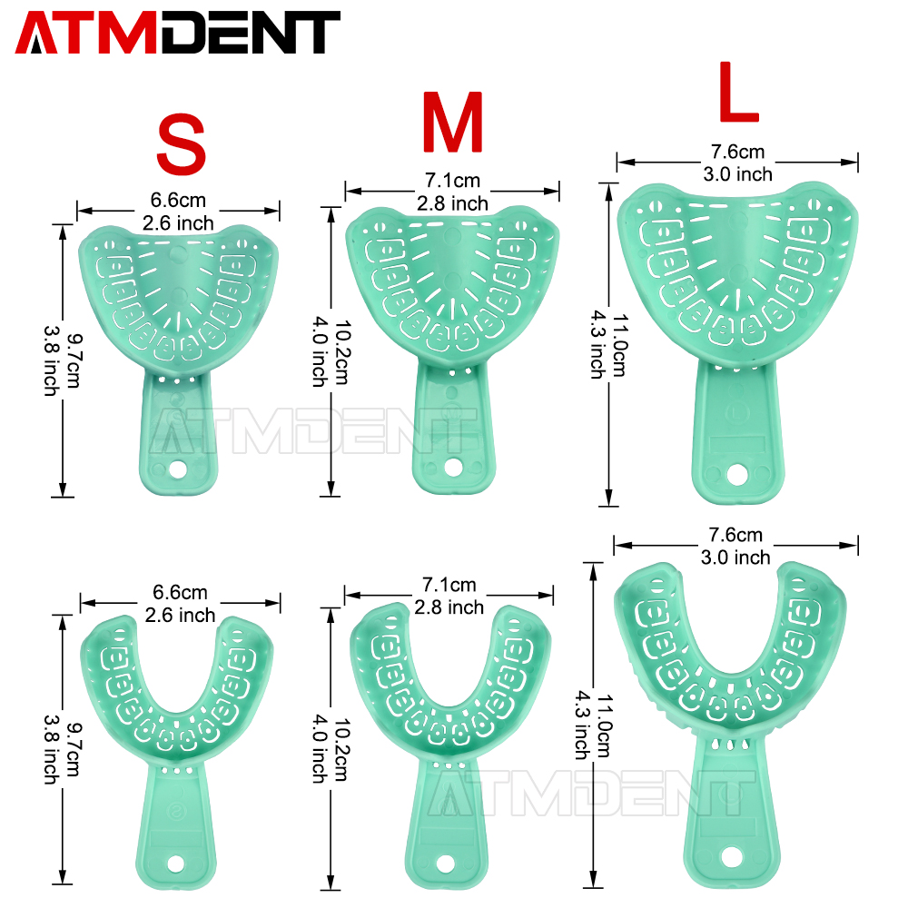 6Pcs/Set Dental Impression Pla - Teeth Whitening Tray 리뷰 및 가격