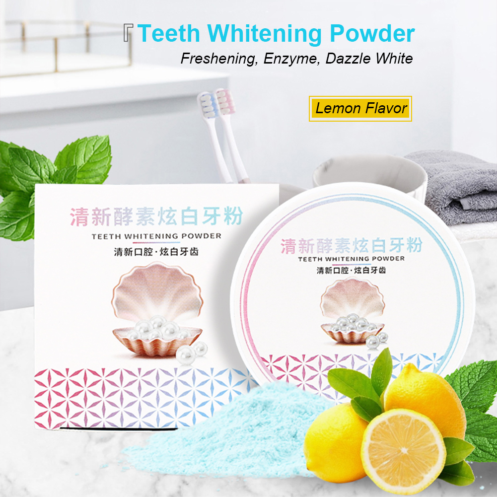 2 Types Teeth Whitening Powder - Teeth Whitening Charcoal 리뷰 및 가격