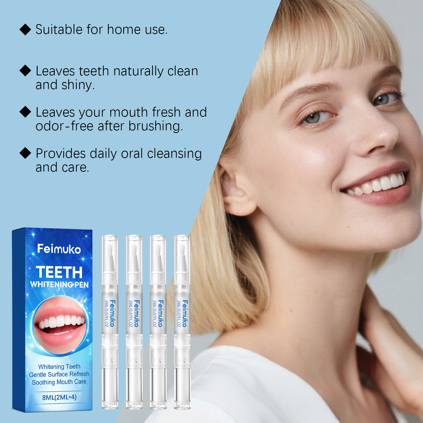 Feimuko 8ml Teeth Gel Pen Gent - Teeth Whitening App 리뷰 및 가격