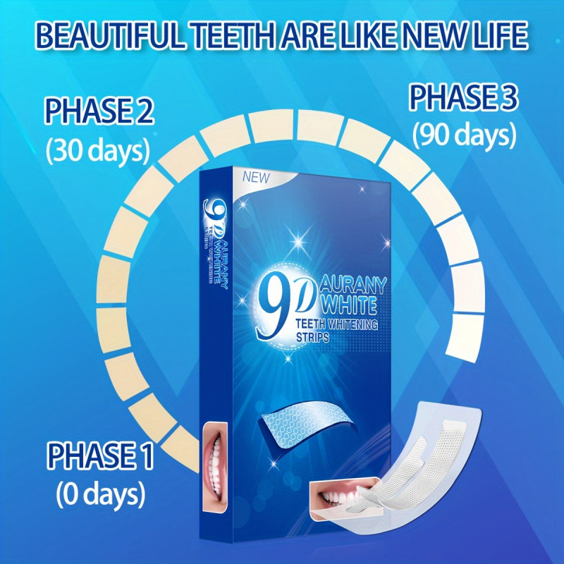 21 Pairs of 9D Aurany White Te - Teeth Whitening App 리뷰 및 가격