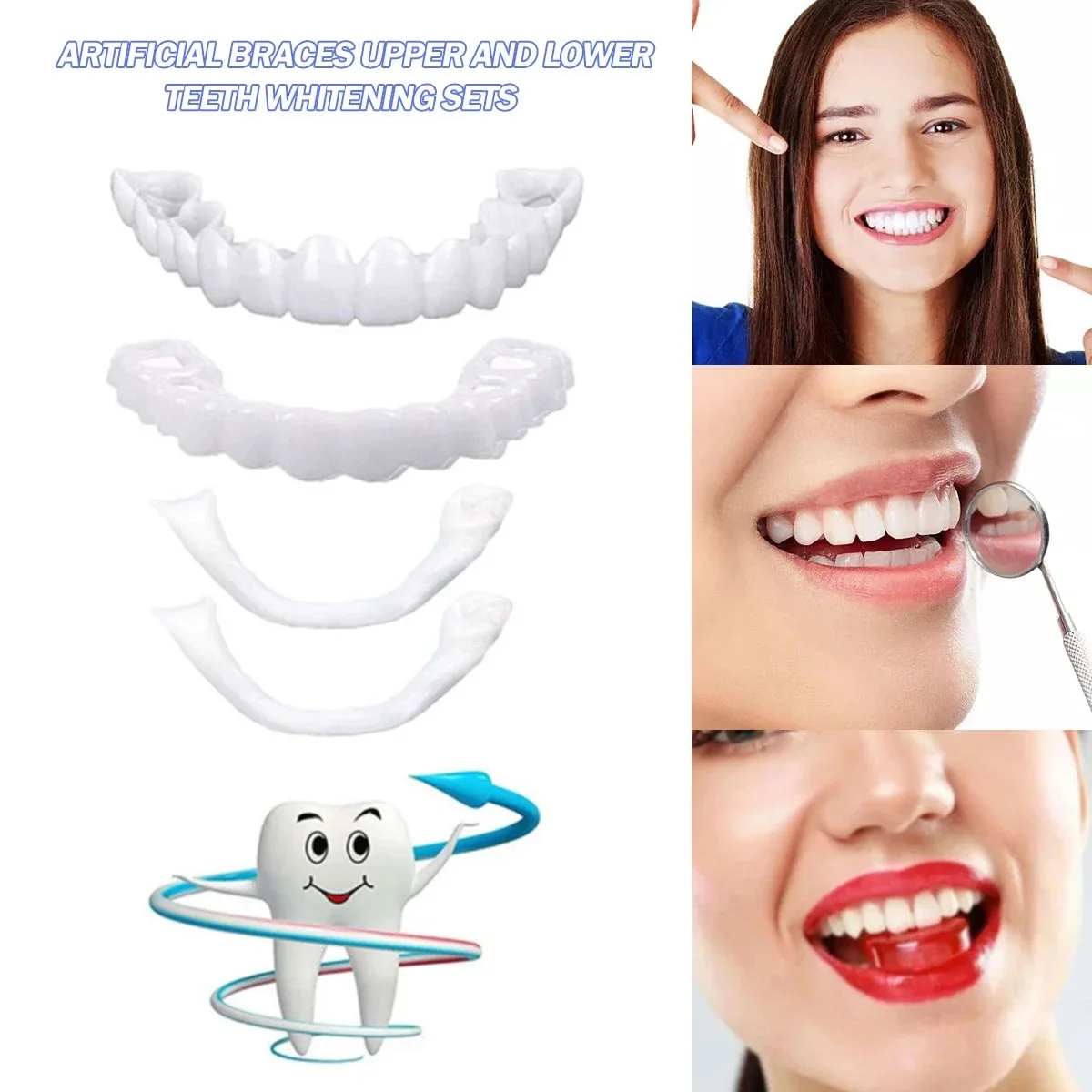 Teeth Veneers Whitening Dentur - Teeth Whitening Kit 리뷰 및 가격