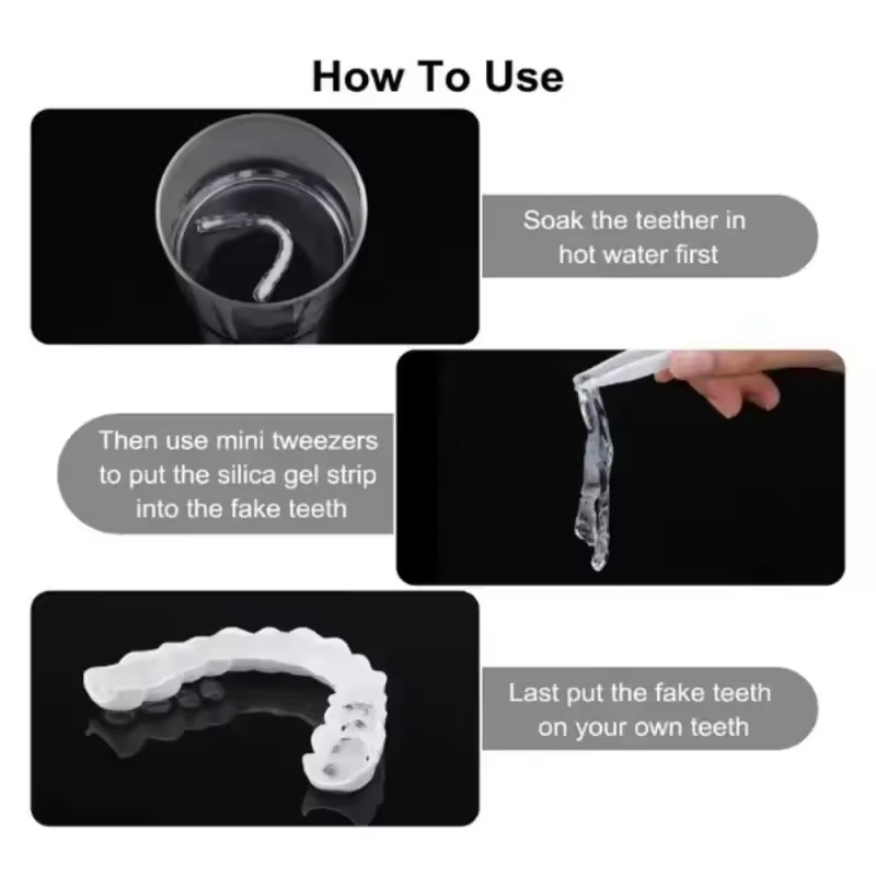 Teeth Veneers Whitening Dentur - Teeth Whitening Kit 리뷰 및 가격