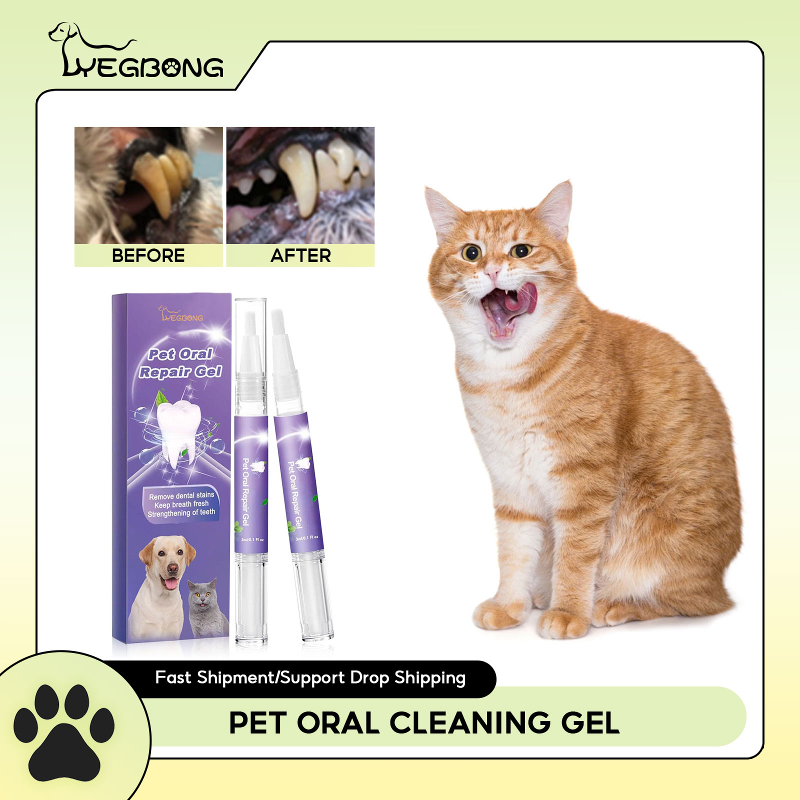 Pet Oral Repair Gel Puppy Tart - Teeth Whitening App 리뷰 및 가격
