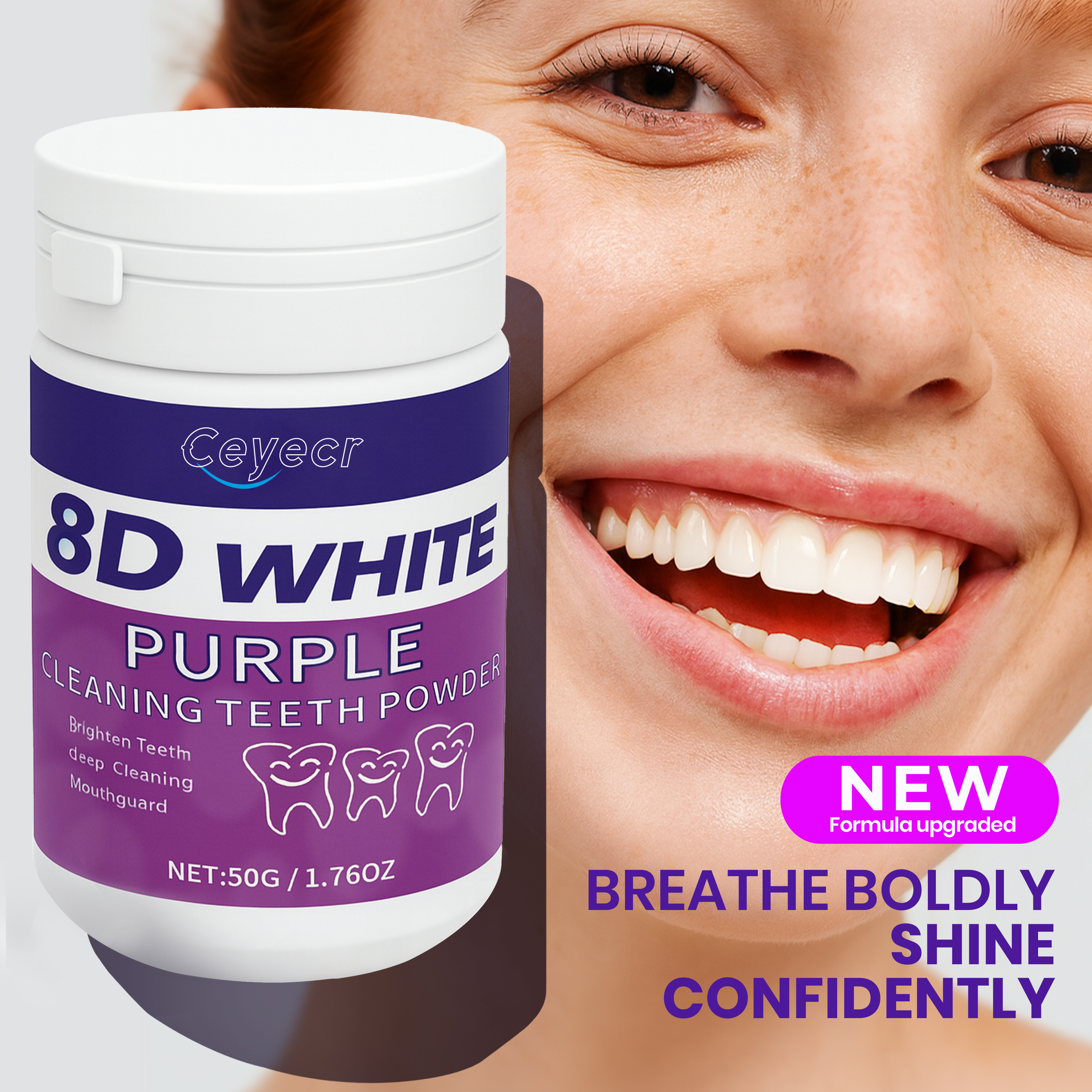 8D white Teeth Whitening Powde - Teeth Whitening App 리뷰 및 가격