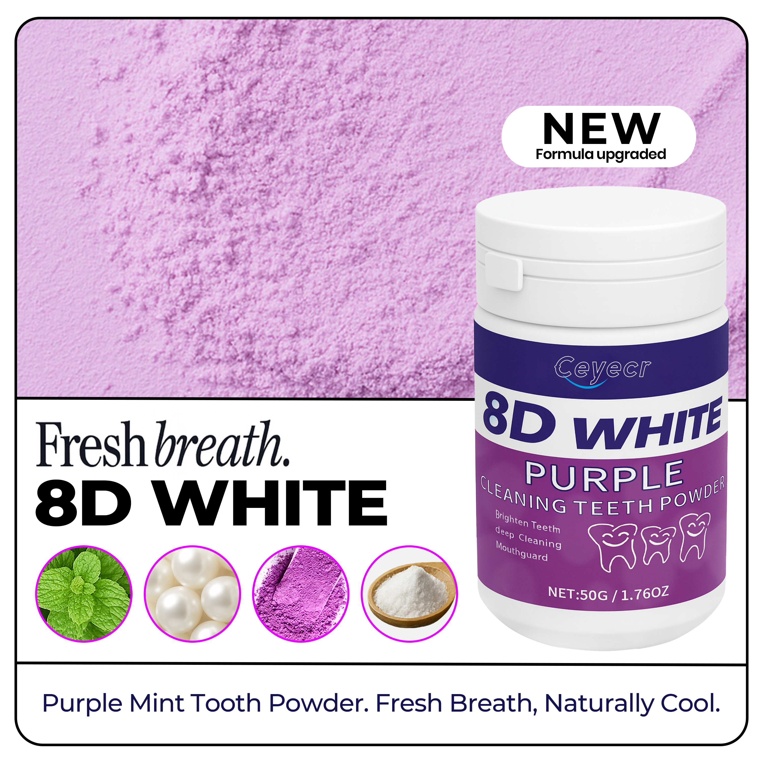 8D white Teeth Whitening Powde - Teeth Whitening App 리뷰 및 가격