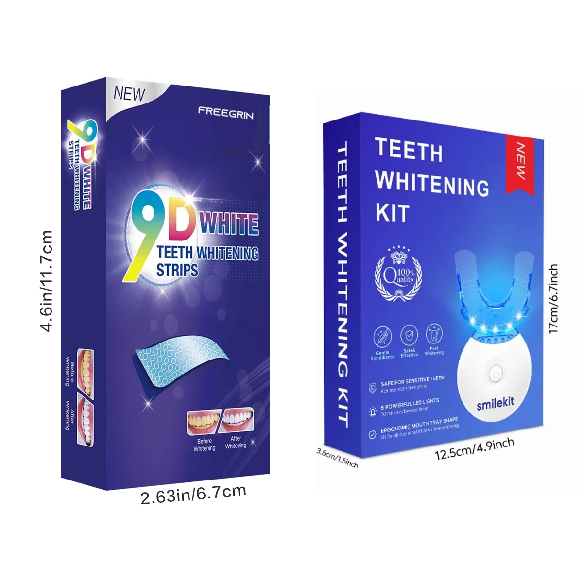 Teeth Whitening Kit - 5X LED L - Teeth Whitening App 리뷰 및 가격