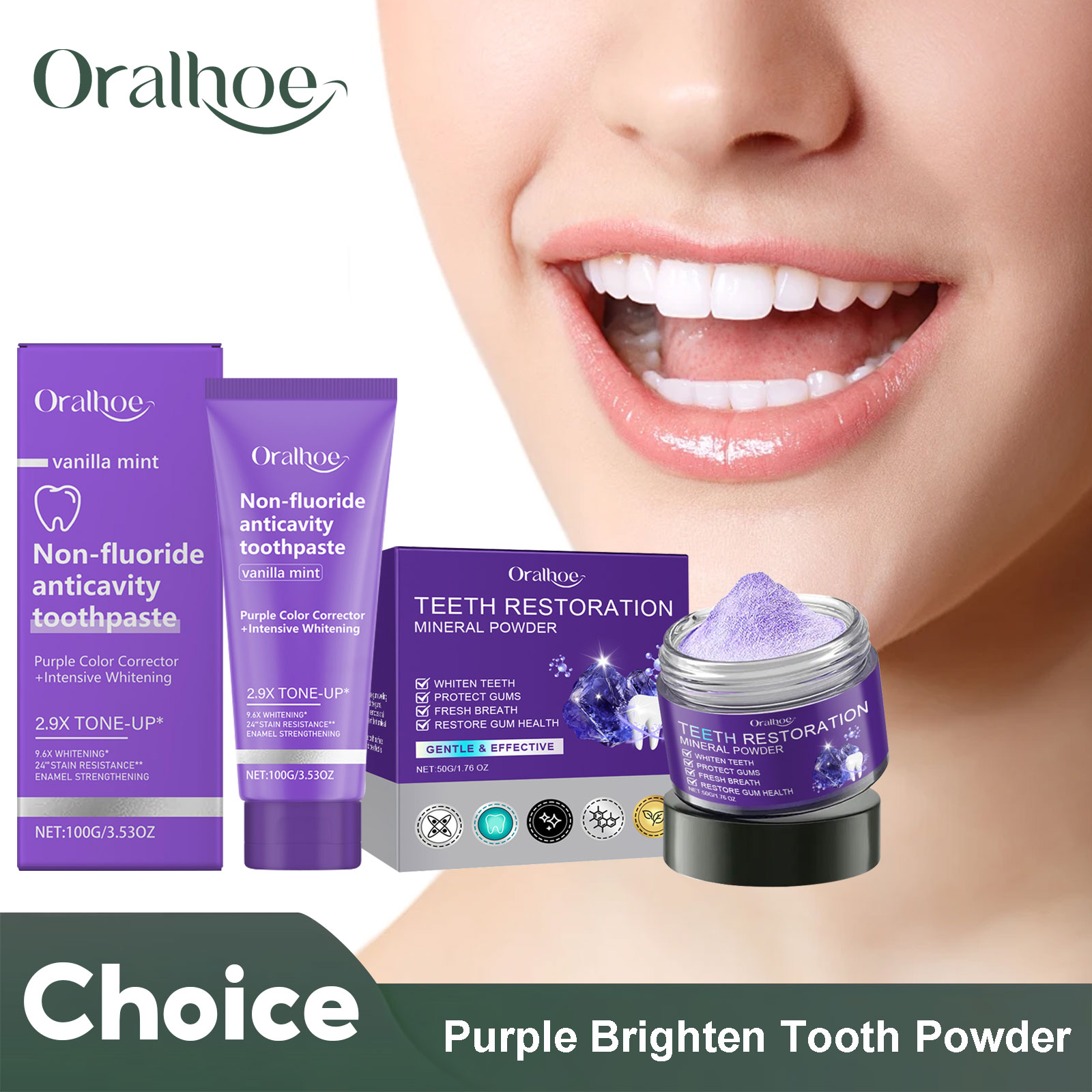 Teeth Restoration Mineral Powd - Teeth Whitening App 리뷰 및 가격