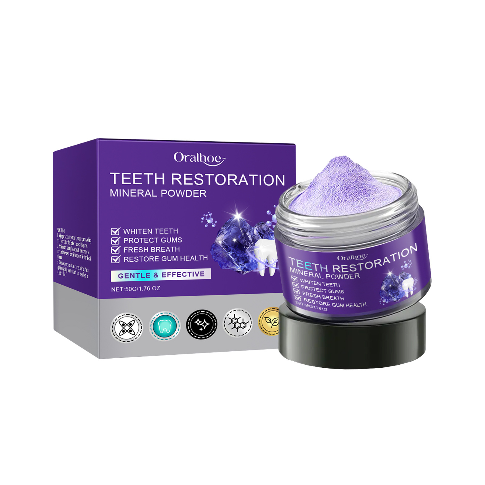 Teeth Restoration Mineral Powd - Teeth Whitening App 리뷰 및 가격