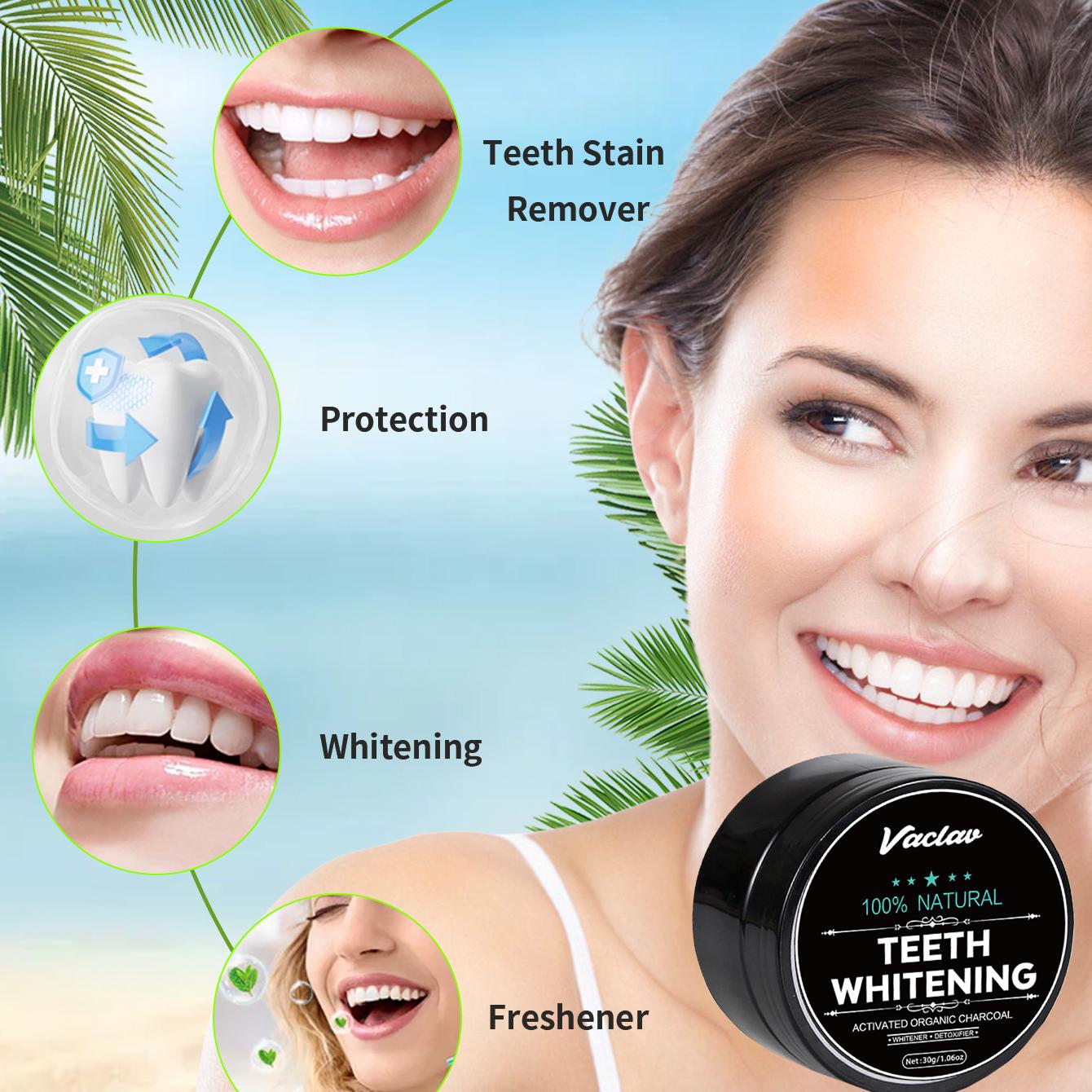 Vaclav activated charcoal teet - Teeth Whitening Filter 리뷰 및 가격