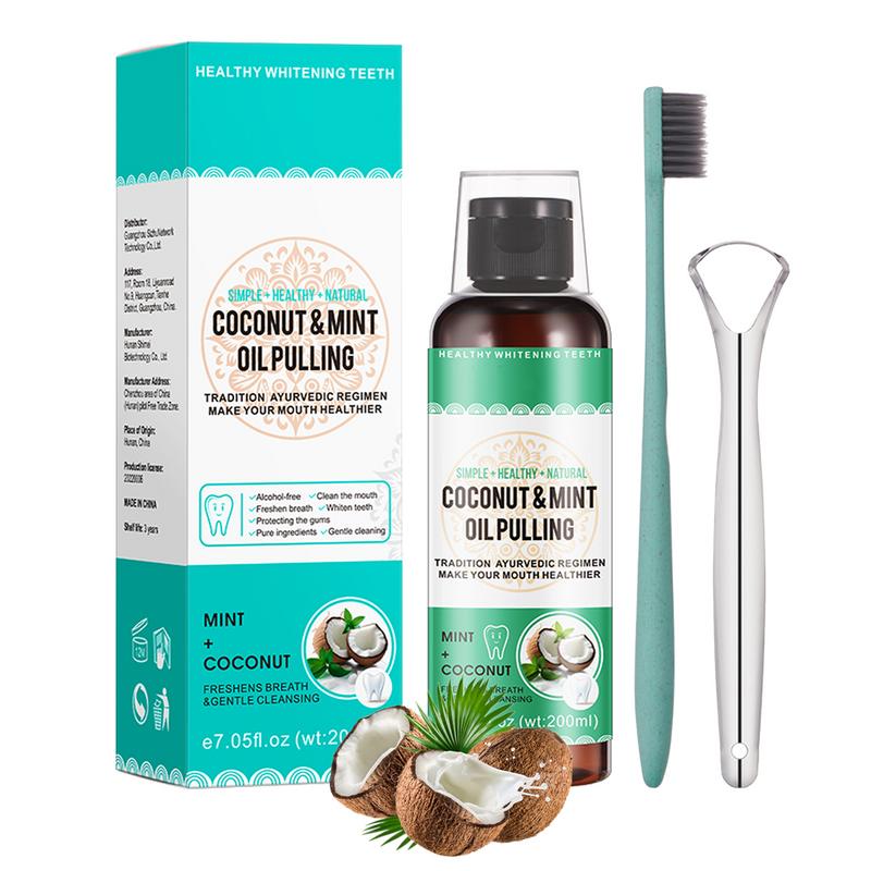 Coconut Mint Pulling Oil Cocon - Teeth Whitening Oil Pulling 리뷰 및 가격