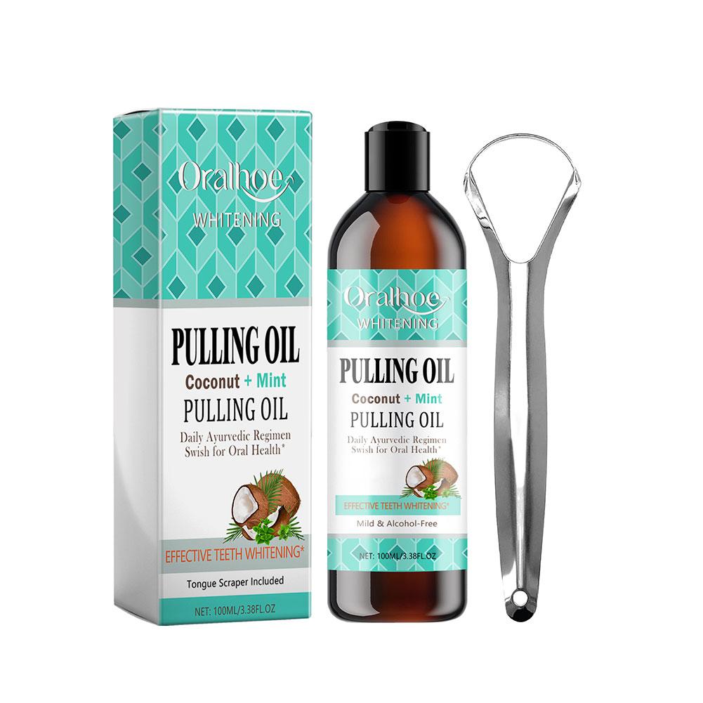 100ML Coconut Mint Pulling Oil - Teeth Whitening Oil Pulling 리뷰 및 가격