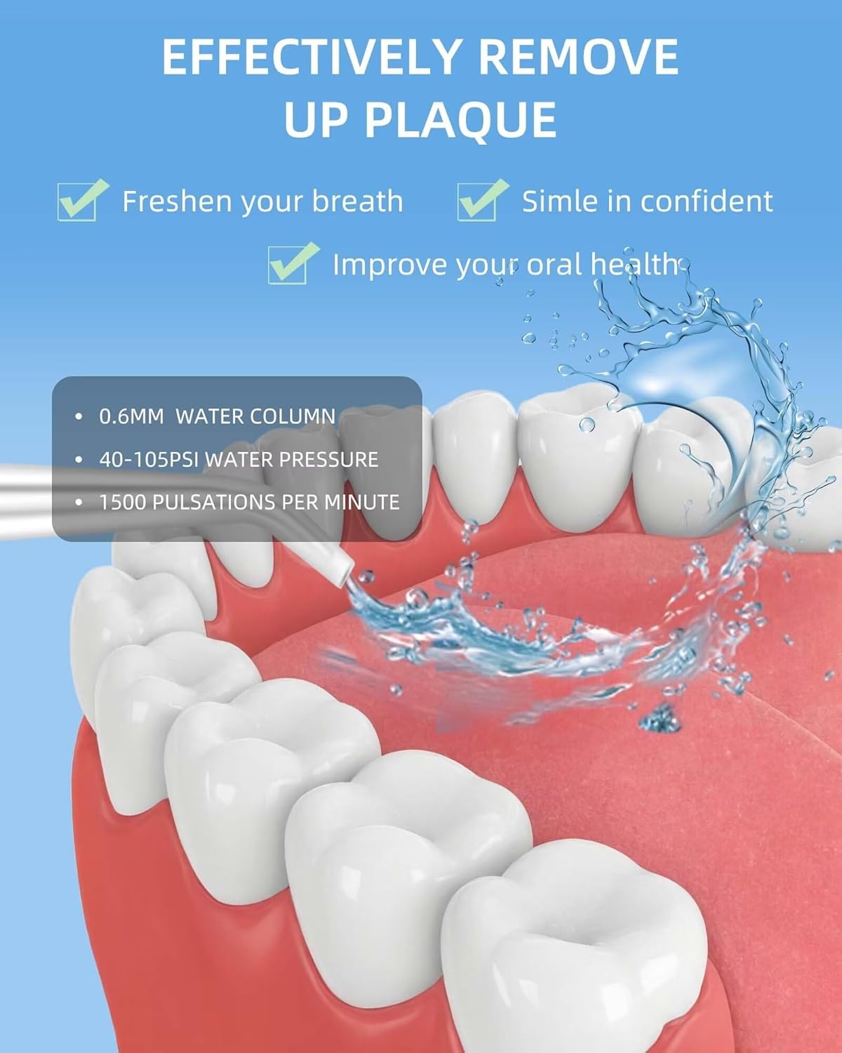 Water Dental Flosser Teeth Pic - Water Flosser Cordless 리뷰 및 가격