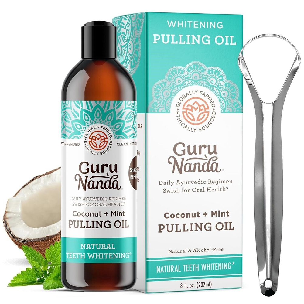 Coconut Mint Pulling Oil Mouth - Teeth Whitening Oil Pulling 리뷰 및 가격