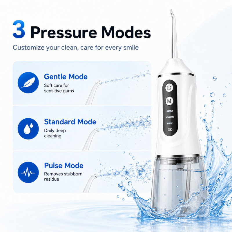 Portable Oral Irrigator Water  - Water Flosser Cordless 리뷰 및 가격