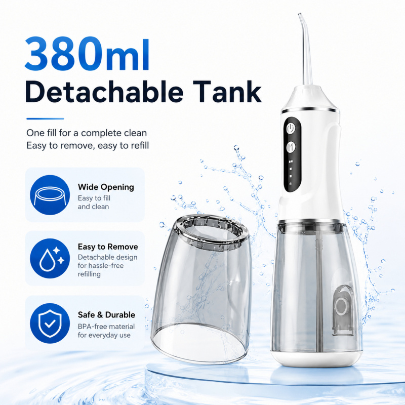 Portable Oral Irrigator Water  - Water Flosser Cordless 리뷰 및 가격