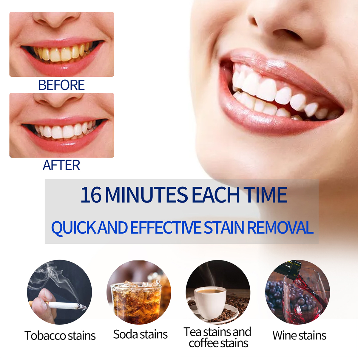 Portable Teeth Whitening Lamp  - Teeth Whitening App 리뷰 및 가격