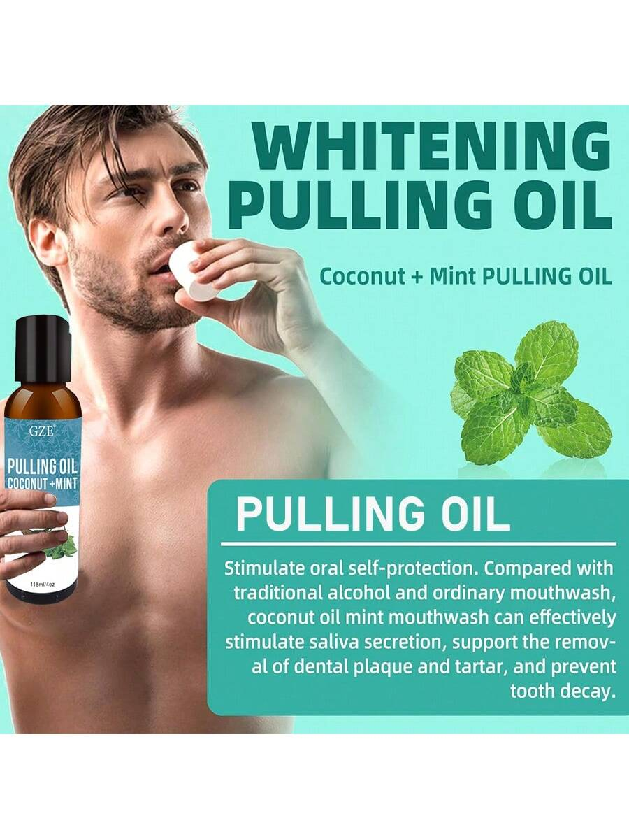 GZE Coconut Oil Pulling with N - Teeth Whitening Oil Pulling 리뷰 및 가격