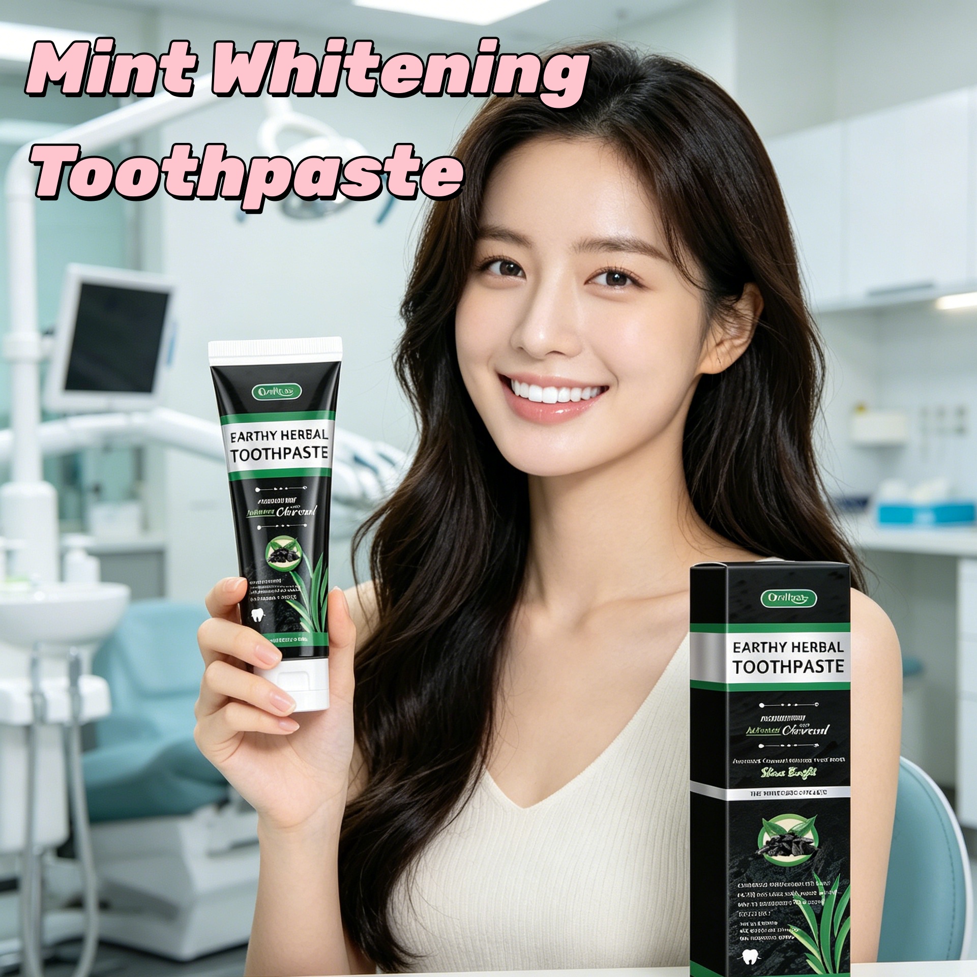 Bamboo Charcoal Mint Toothpast - Teeth Whitening Charcoal 리뷰 및 가격