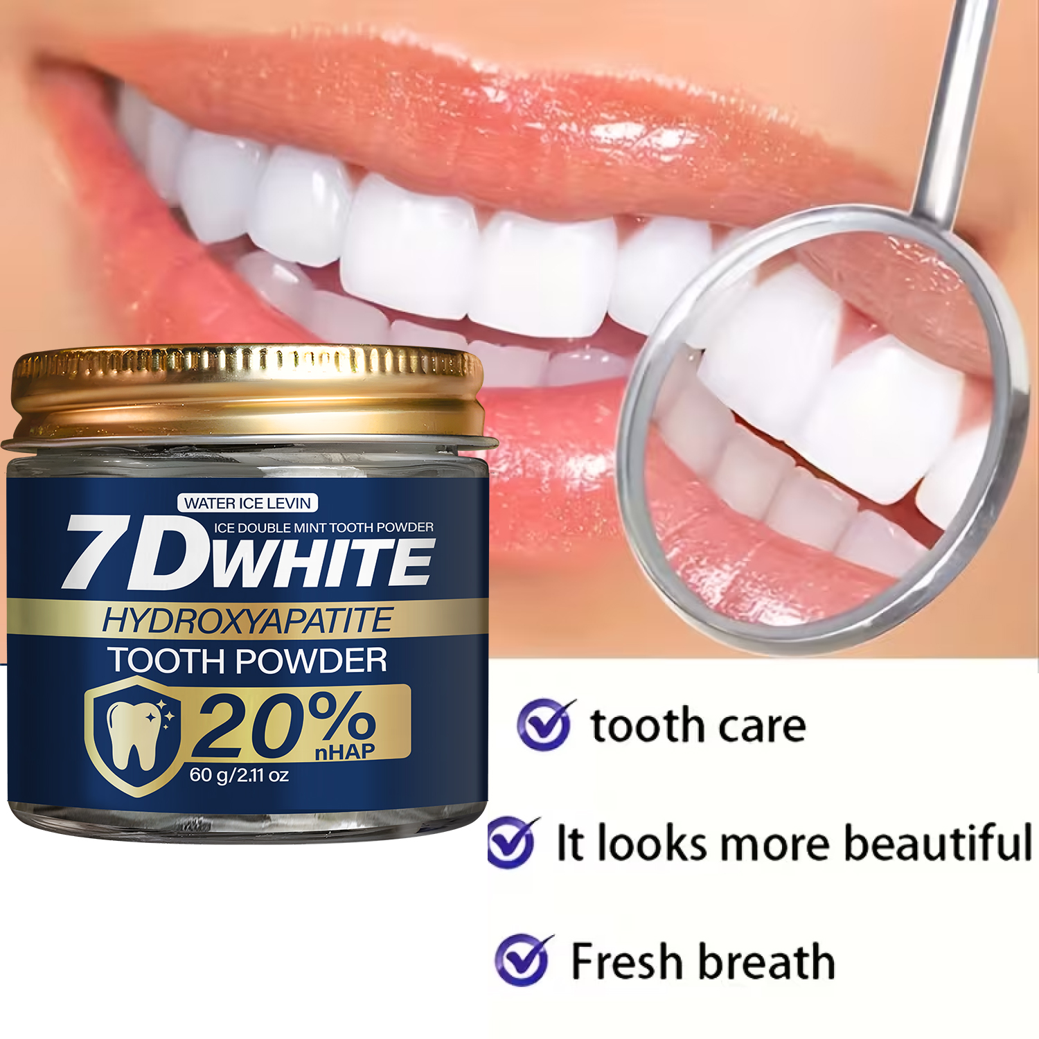Hydroxyapatite Tooth Powder 60 - Teeth Whitening Filter 리뷰 및 가격
