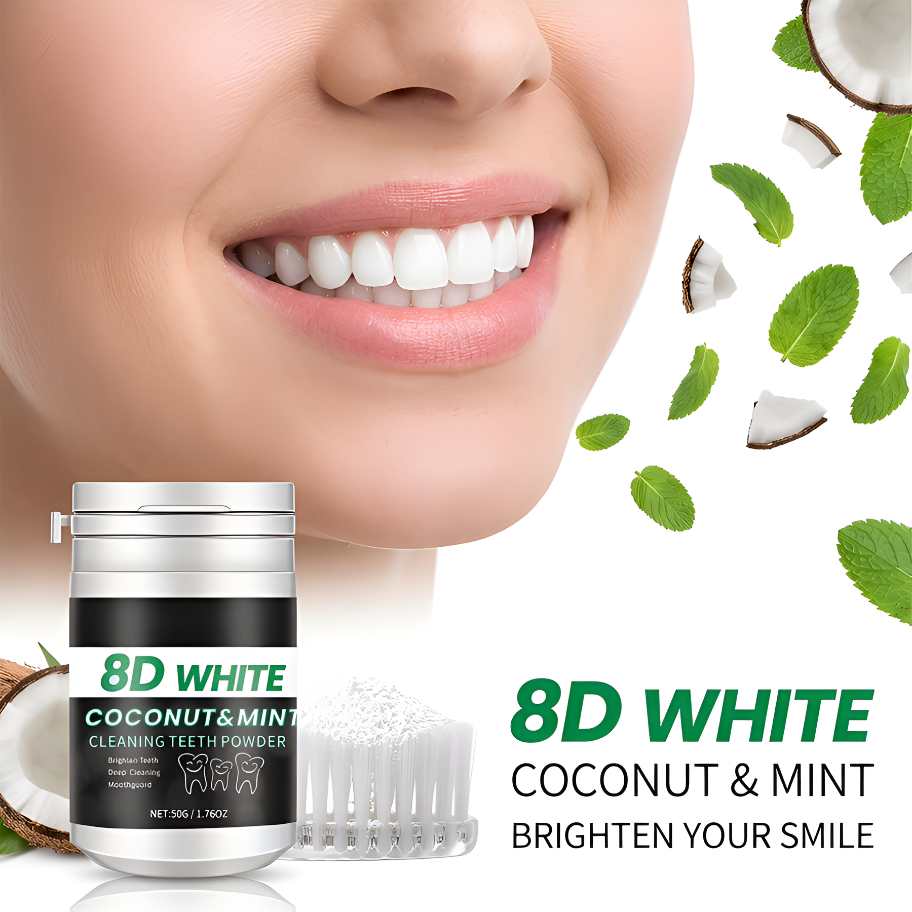 8D Charcoal Teeth Whitening Po - Teeth Whitening Charcoal 리뷰 및 가격