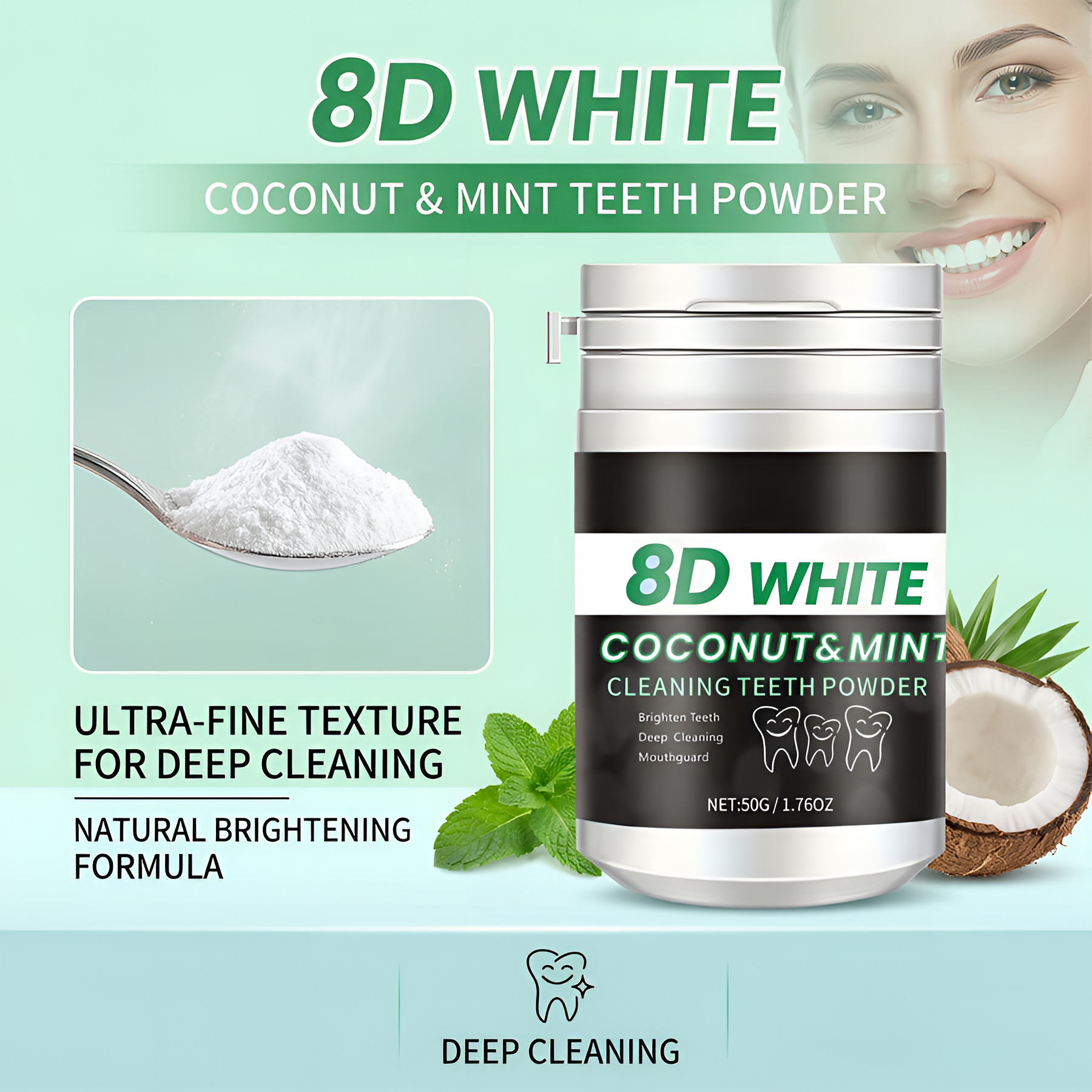 8D Charcoal Teeth Whitening Po - Teeth Whitening Charcoal 리뷰 및 가격