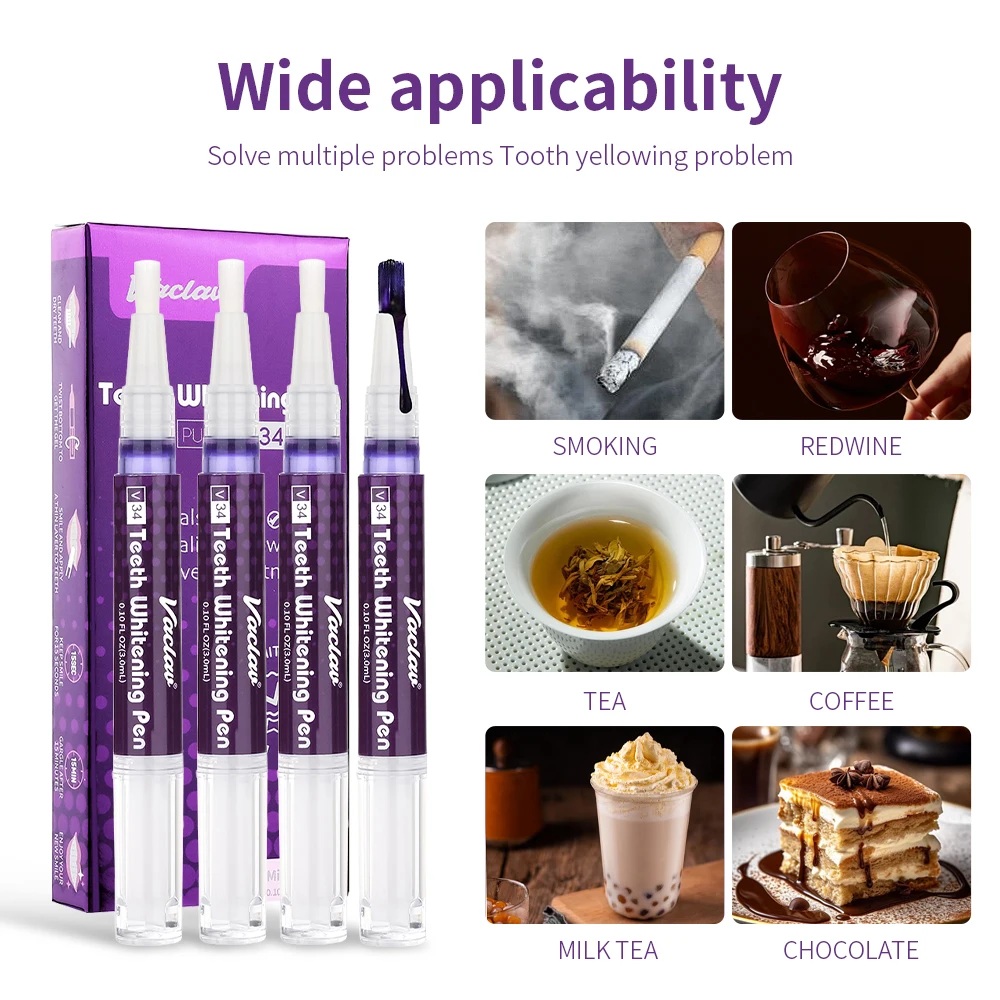 Vaclav V34 Purple teeth whiten - Teeth Whitening App 리뷰 및 가격