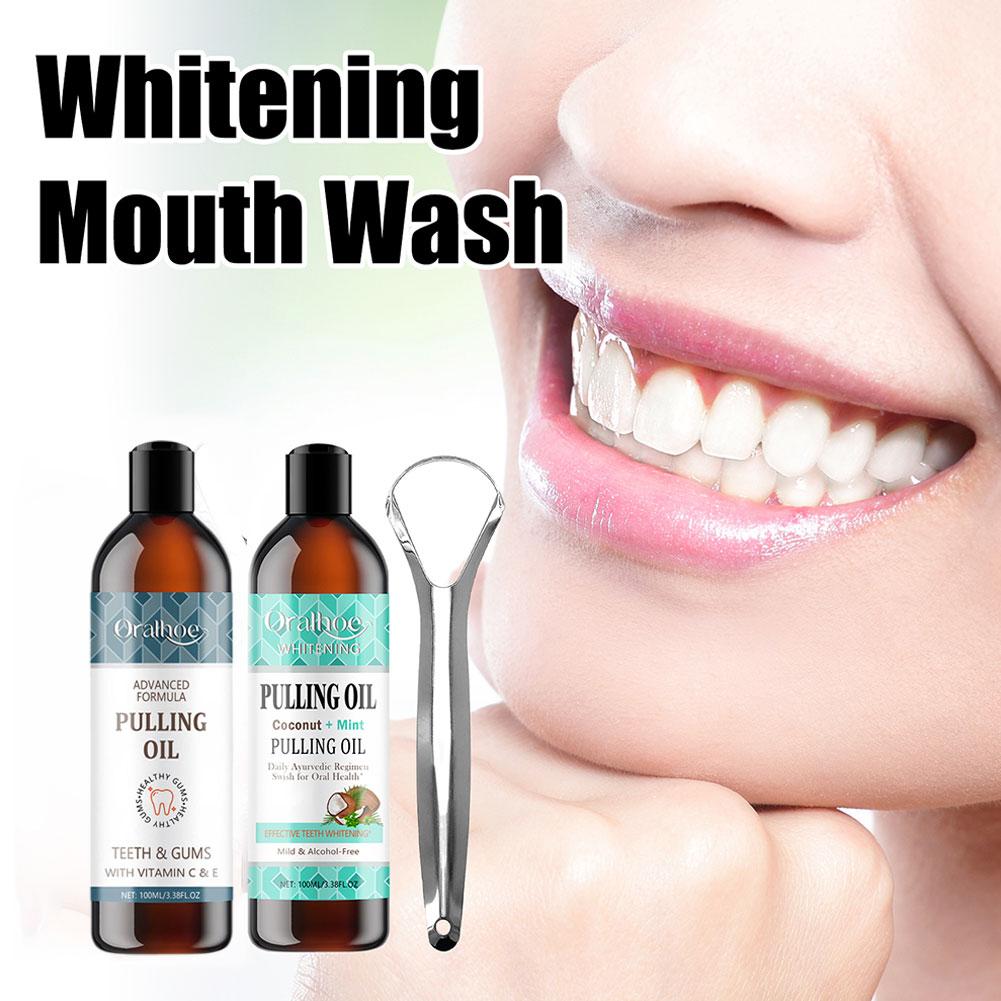 100ML Coconut Mint Pulling Oil - Teeth Whitening Oil Pulling 리뷰 및 가격