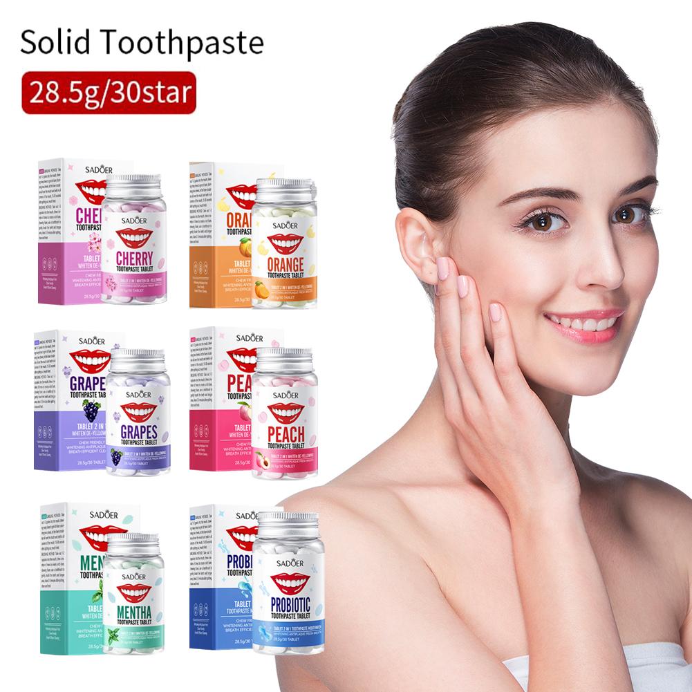 Mint Solid Toothpaste Tablets  - Teeth Whitening Filter 리뷰 및 가격